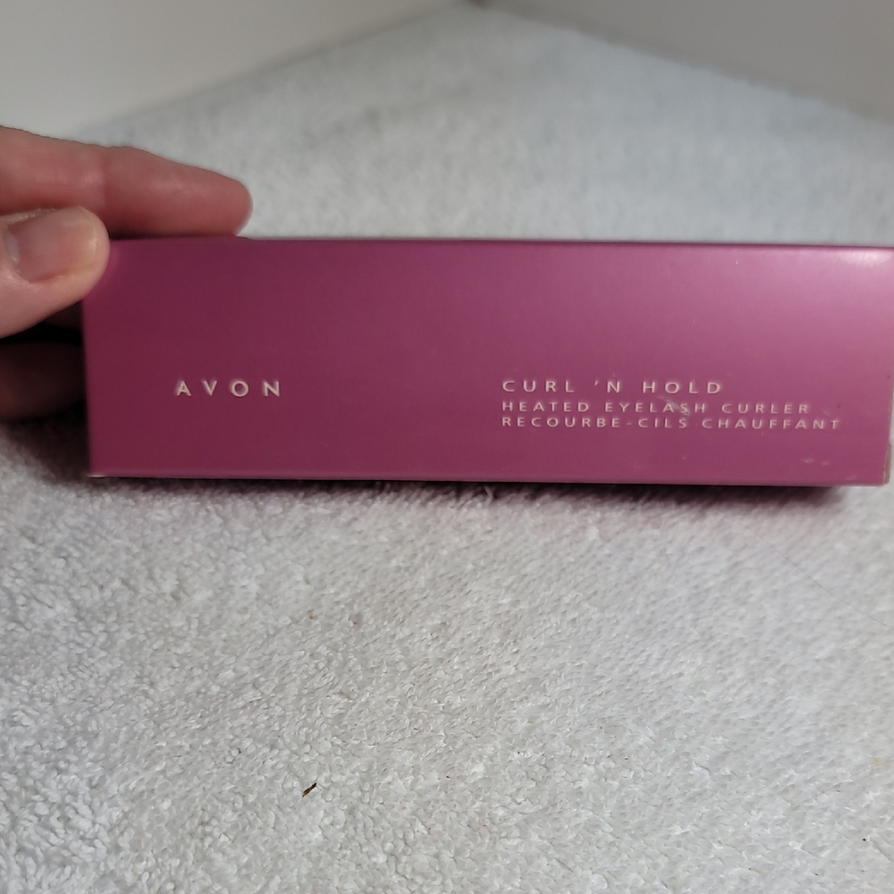 Avon Curl 'N Hold Heated Eyelash Curler - Soft Pink NWOT